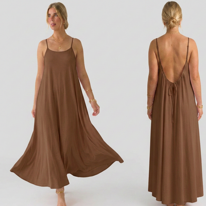 Everyday house dress that flatters every figure.
