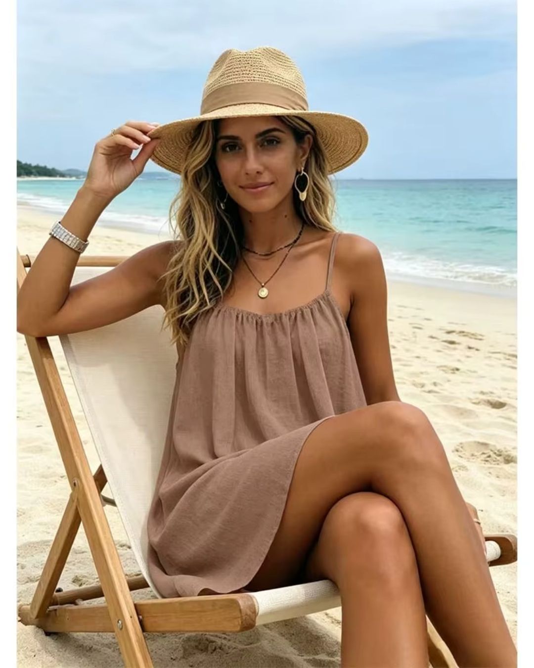 Backless Mini Dress
