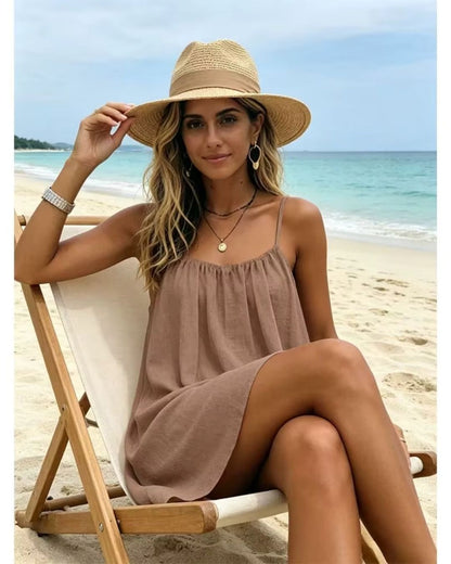Backless Mini Dress
